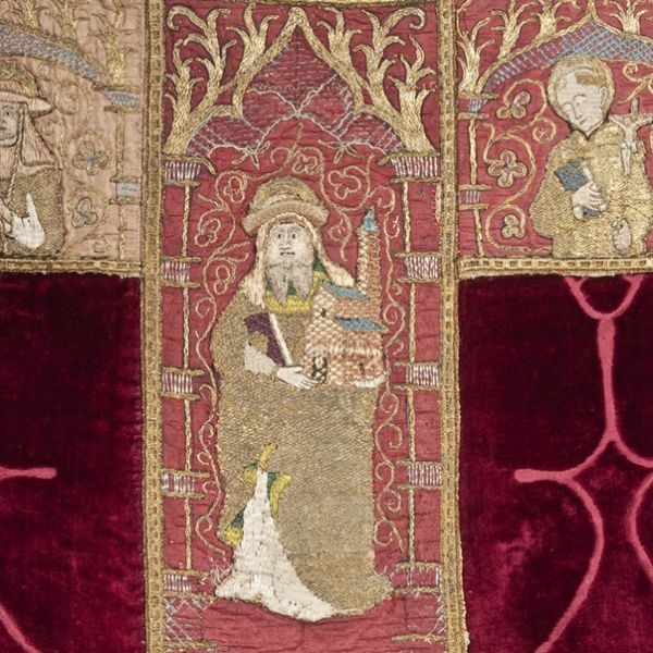 Stolone di pianeta ricamato