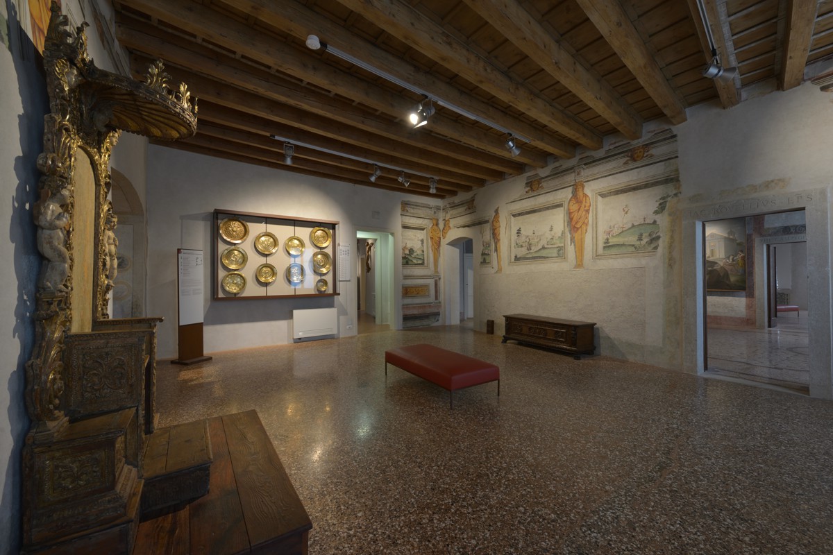15 sala degli affreschi museo diocesano feltre